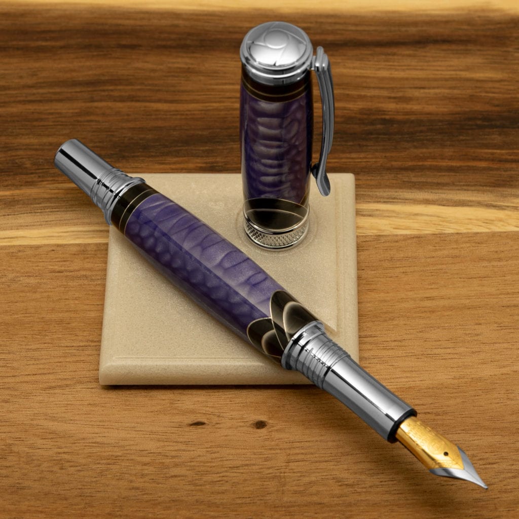 Custom made pen display by Cocoon Blanks