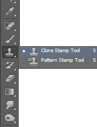 clone stamp tool - Photoshop retouching