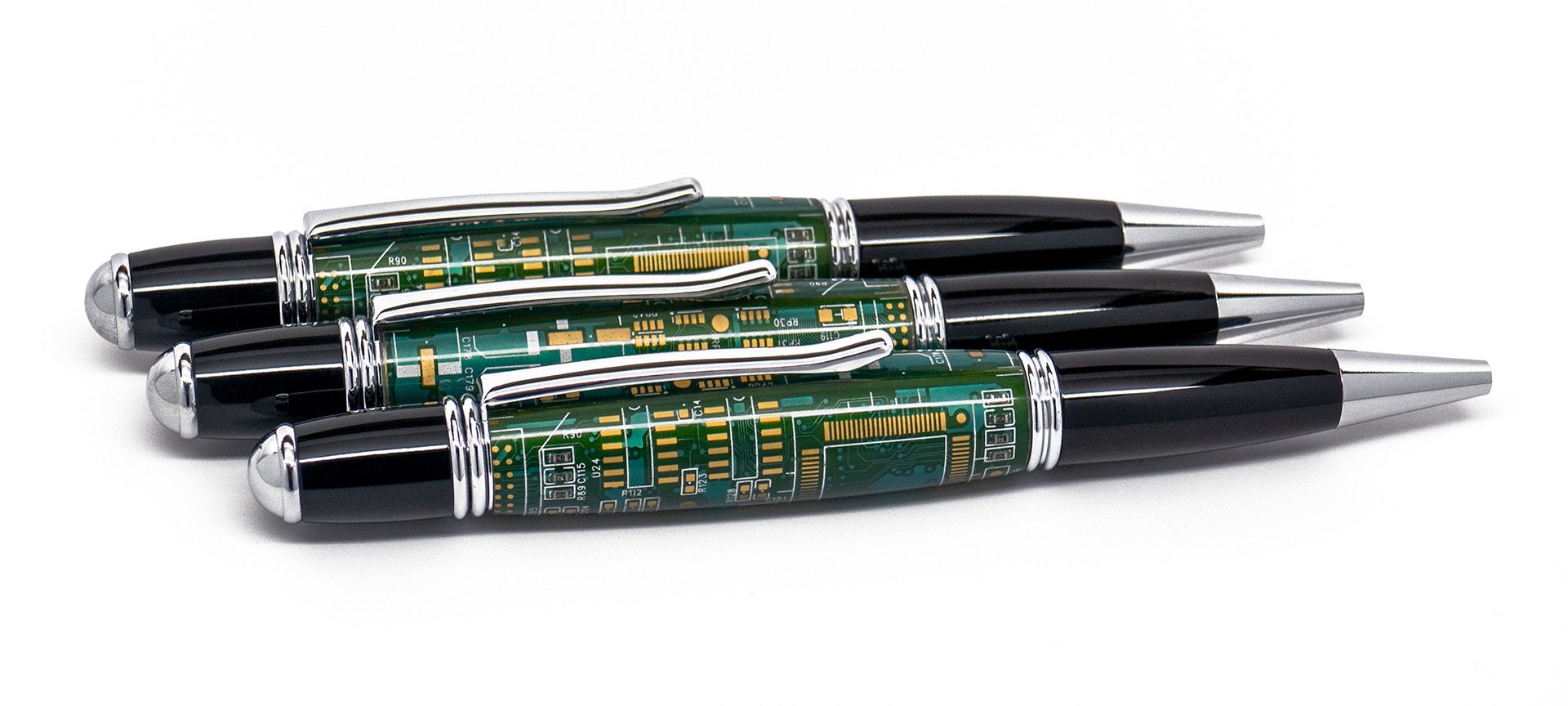 product photo of circuit board pens